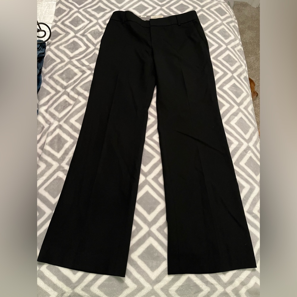 Banana Republic Black Wide Leg Dress Pants
